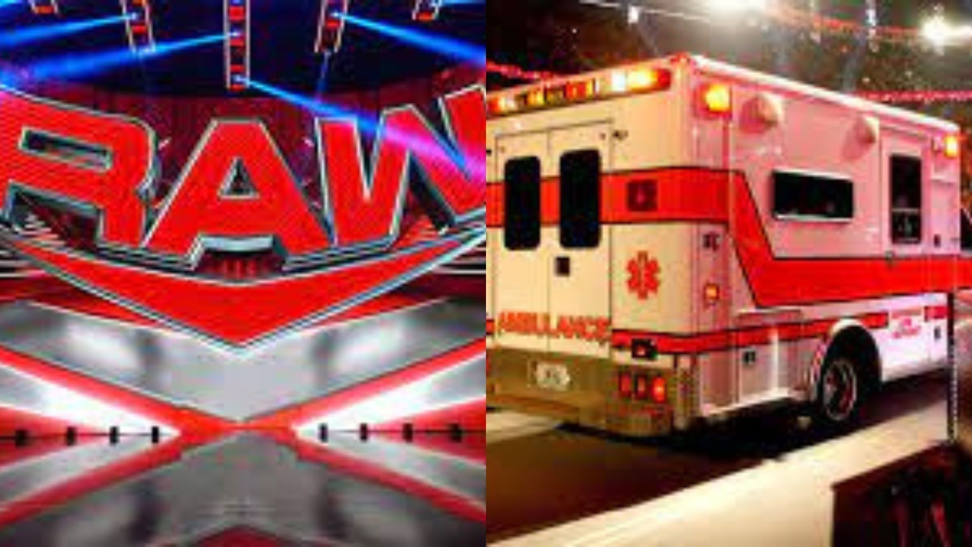 The superstar was injured on RAW