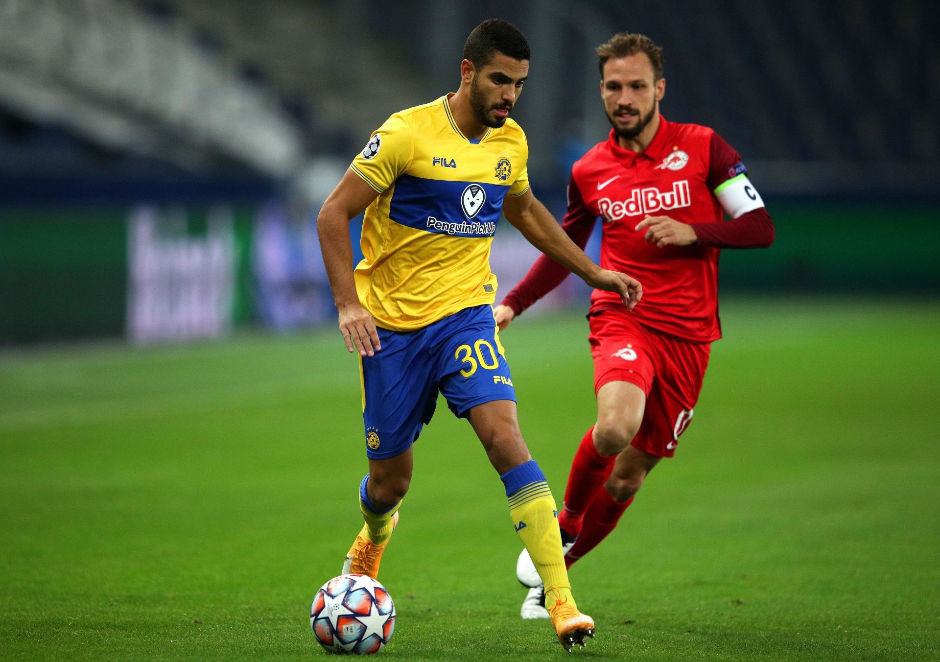 RB Salzburg v Maccabi Tel-Aviv - UEFA Champions League: Play-Offs Second Leg
