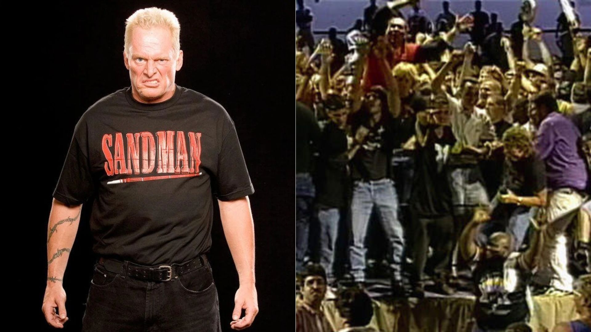 Five-time ECW World Heavyweight Champion The Sandman