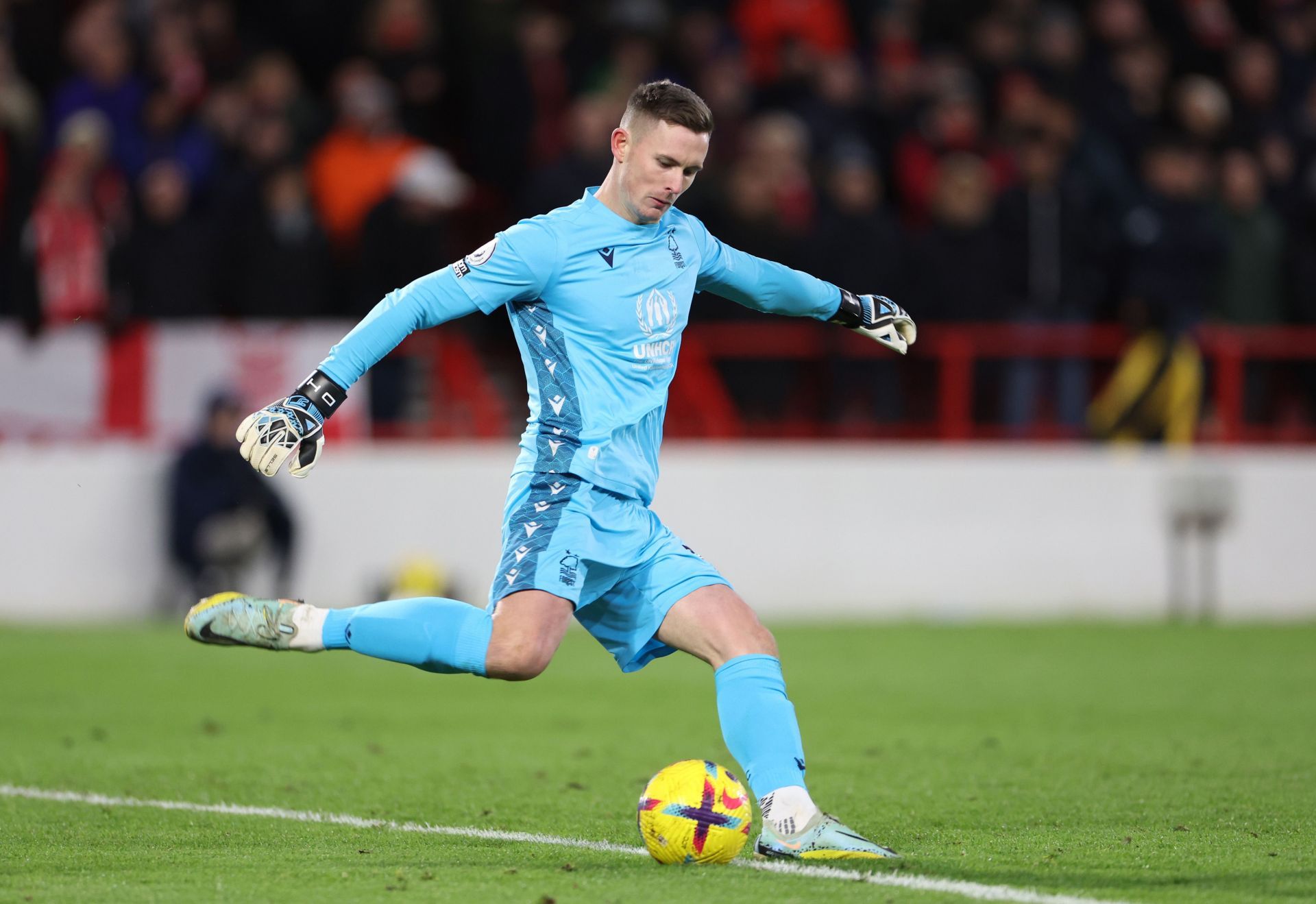 Dean Henderson’s future at Old Trafford remains up in the air.