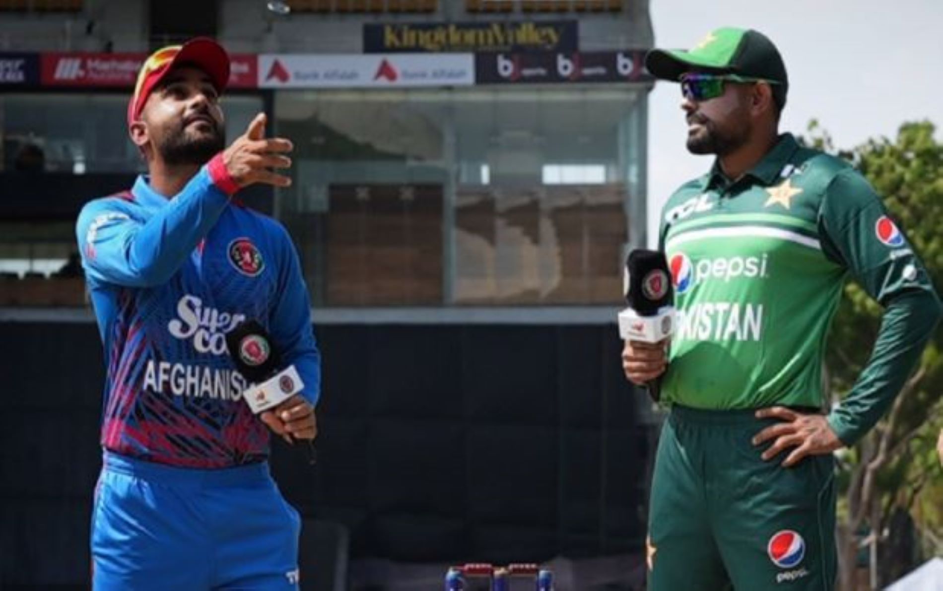 The two teams kicked off their first-ever bilateral ODI series.