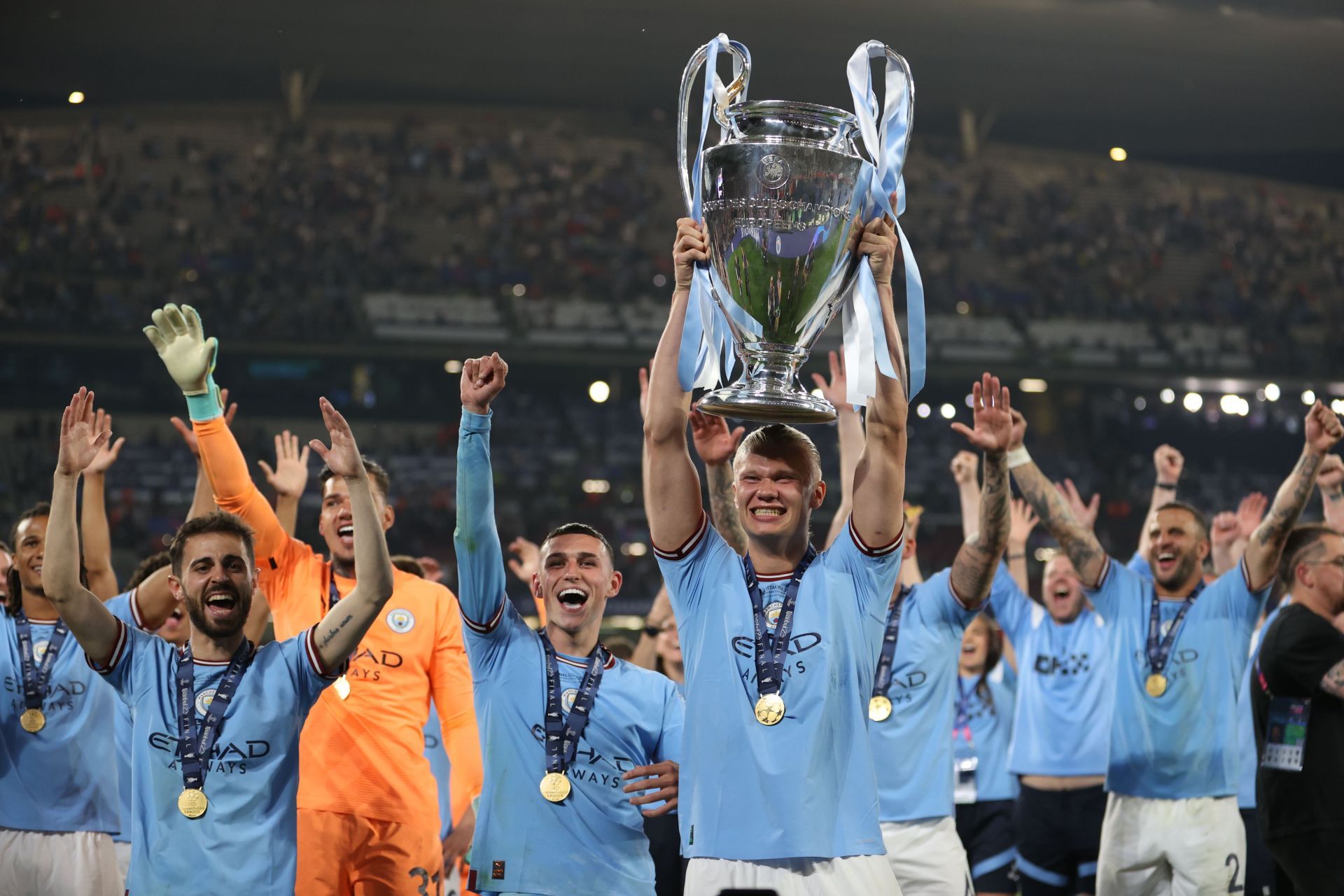 The Norweigan has already won the treble with Manchester City.