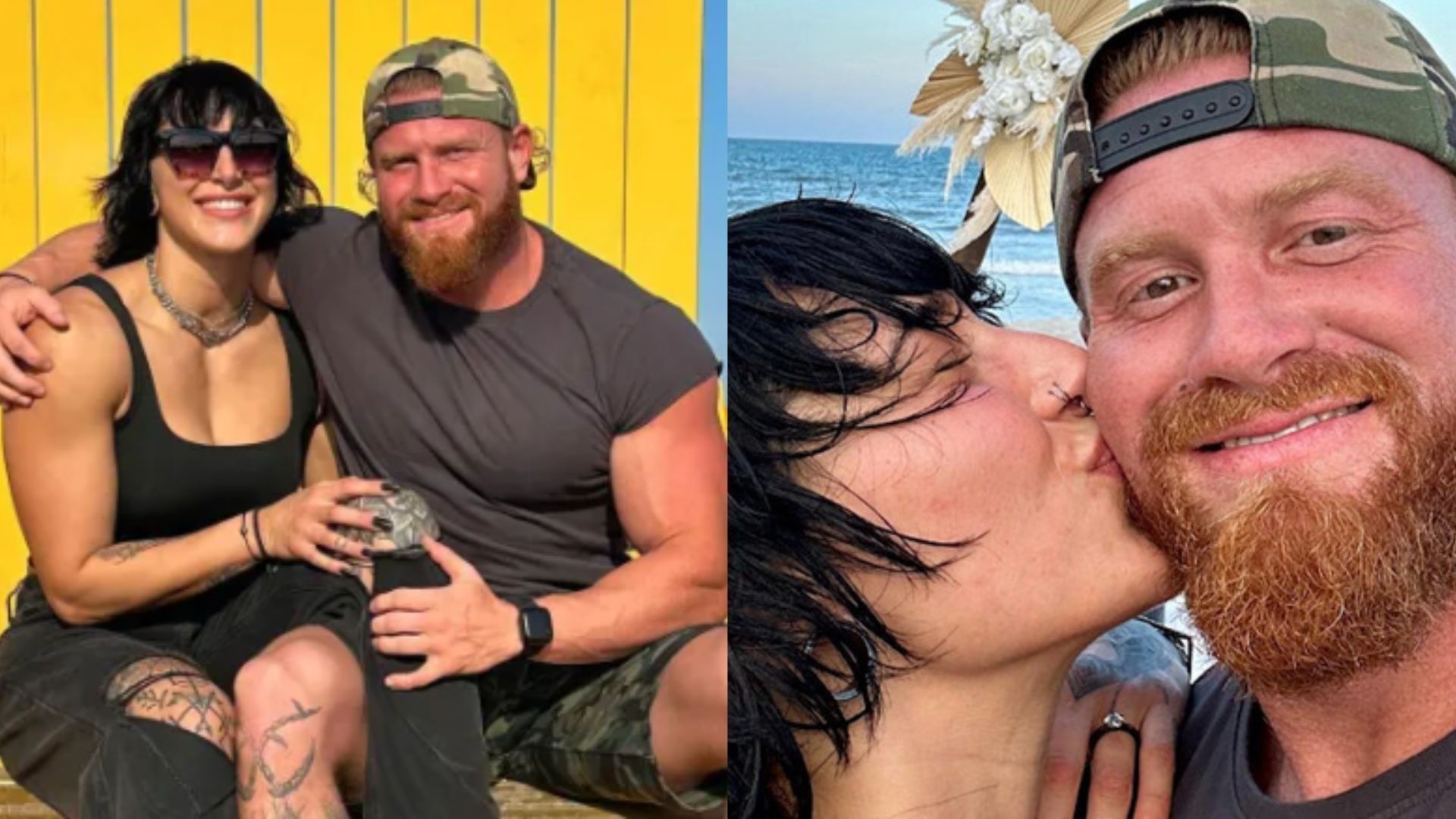 Rhea Ripley and Buddy Matthews are engaged to be married.