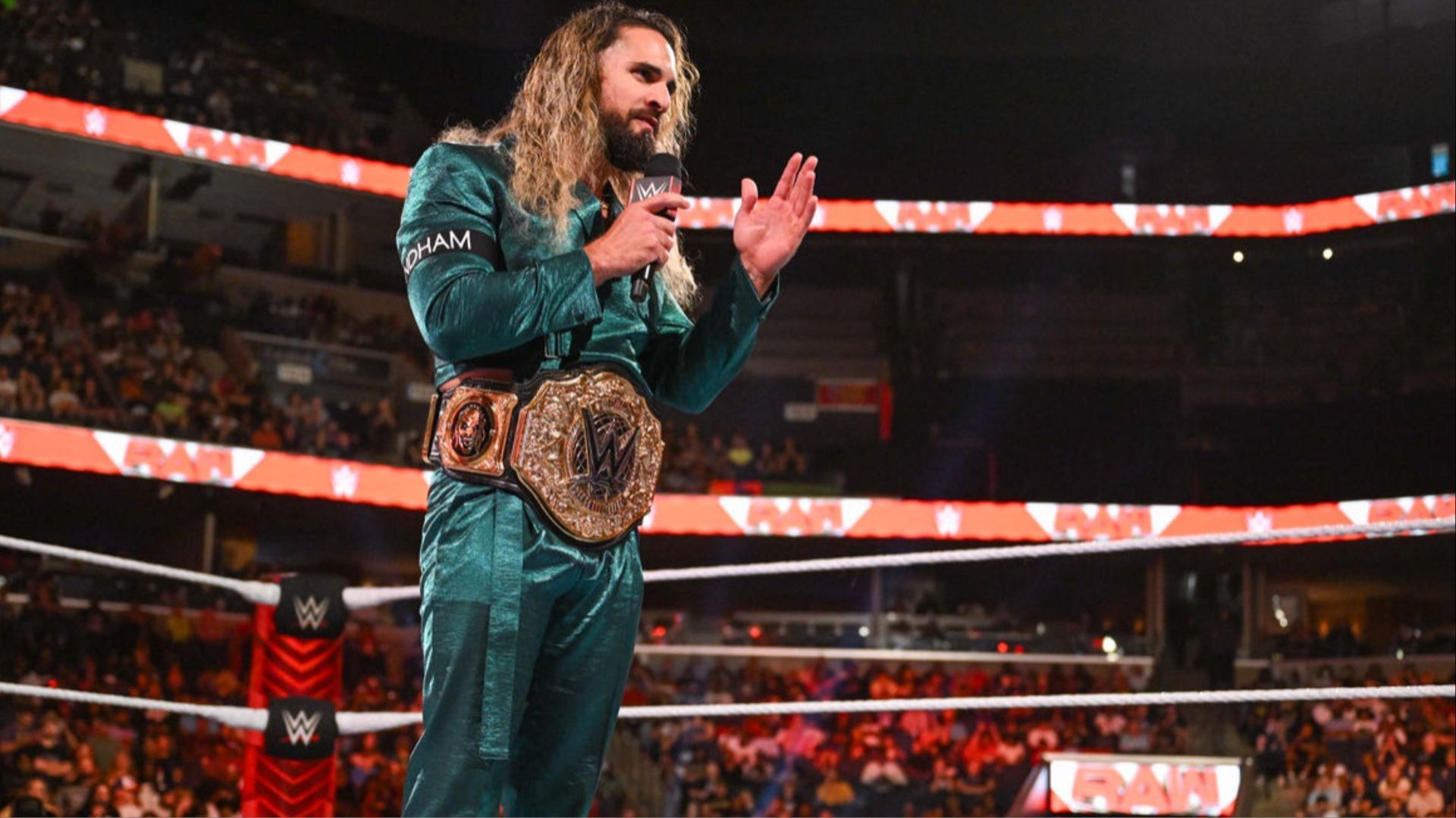 Seth Rollins addressed the WWE Universe on RAW.