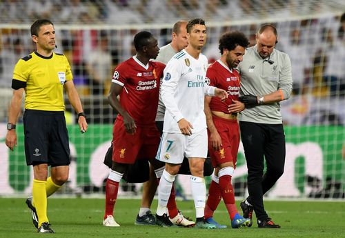 Sadio Mane and Cristiano Ronaldo (via Getty Images)