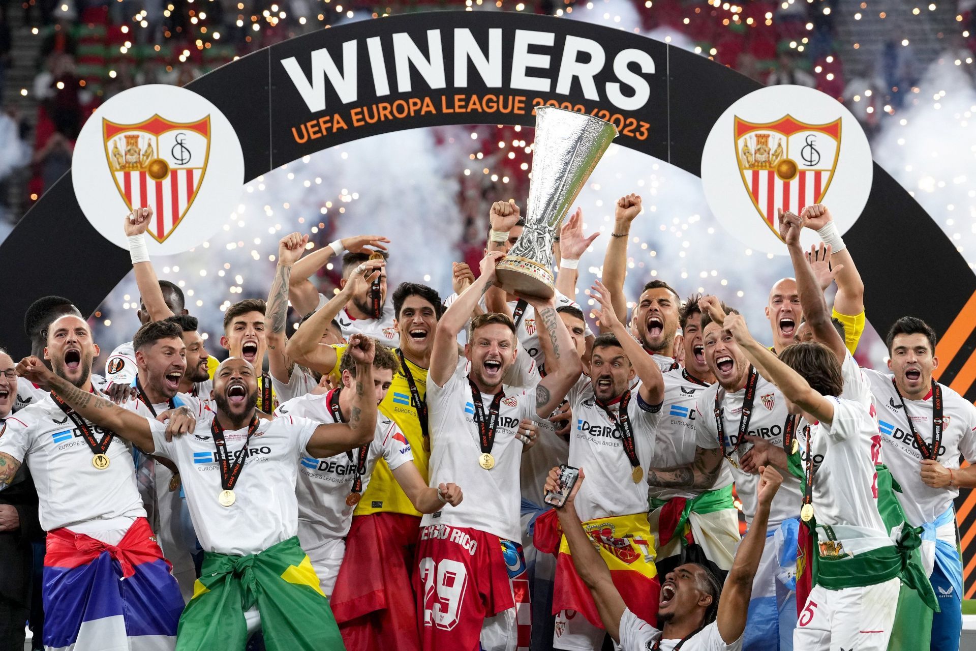 Sevilla are targeting their second UEFA Super Cup title against Manchester City