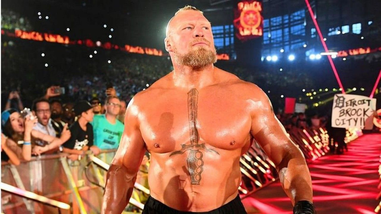 पूर्व WWE और यूनिवर्सल चैंपियन ब्रॉक लैसनर 