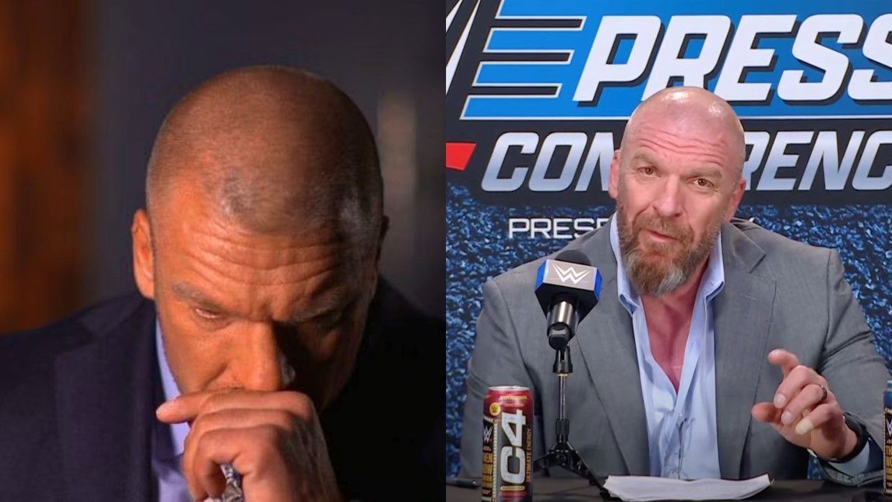 Triple H spoke with the media after WWE SummerSlam