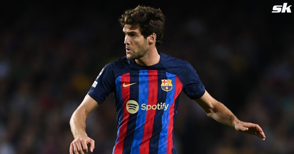 Marcos Alonso has lifted two trophies during his time in Barcelona.