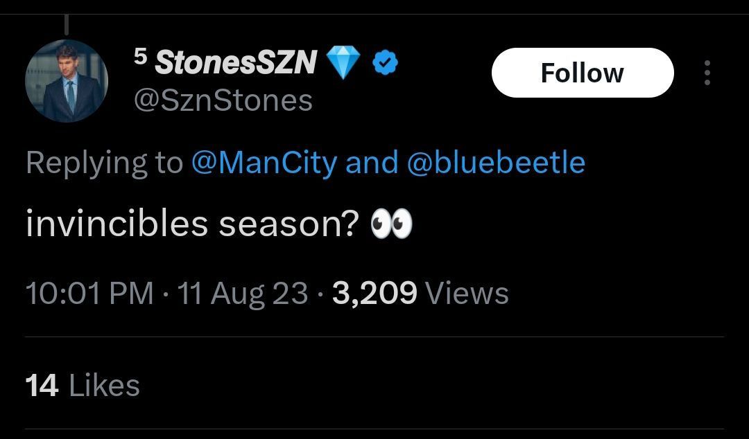 Twitter reacts as the Cityzens win their first game of the season.