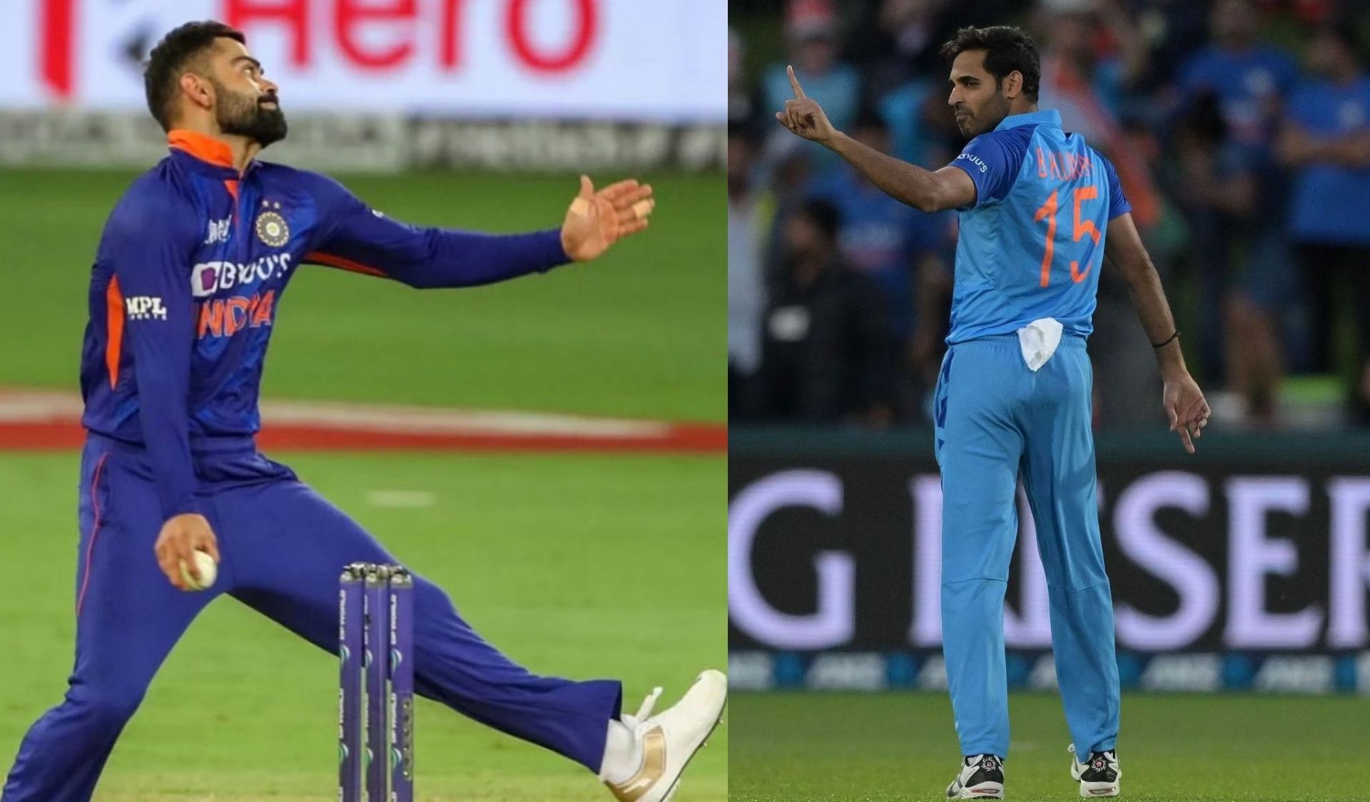 Virat Kohli, Bhuvneshwar Kumar