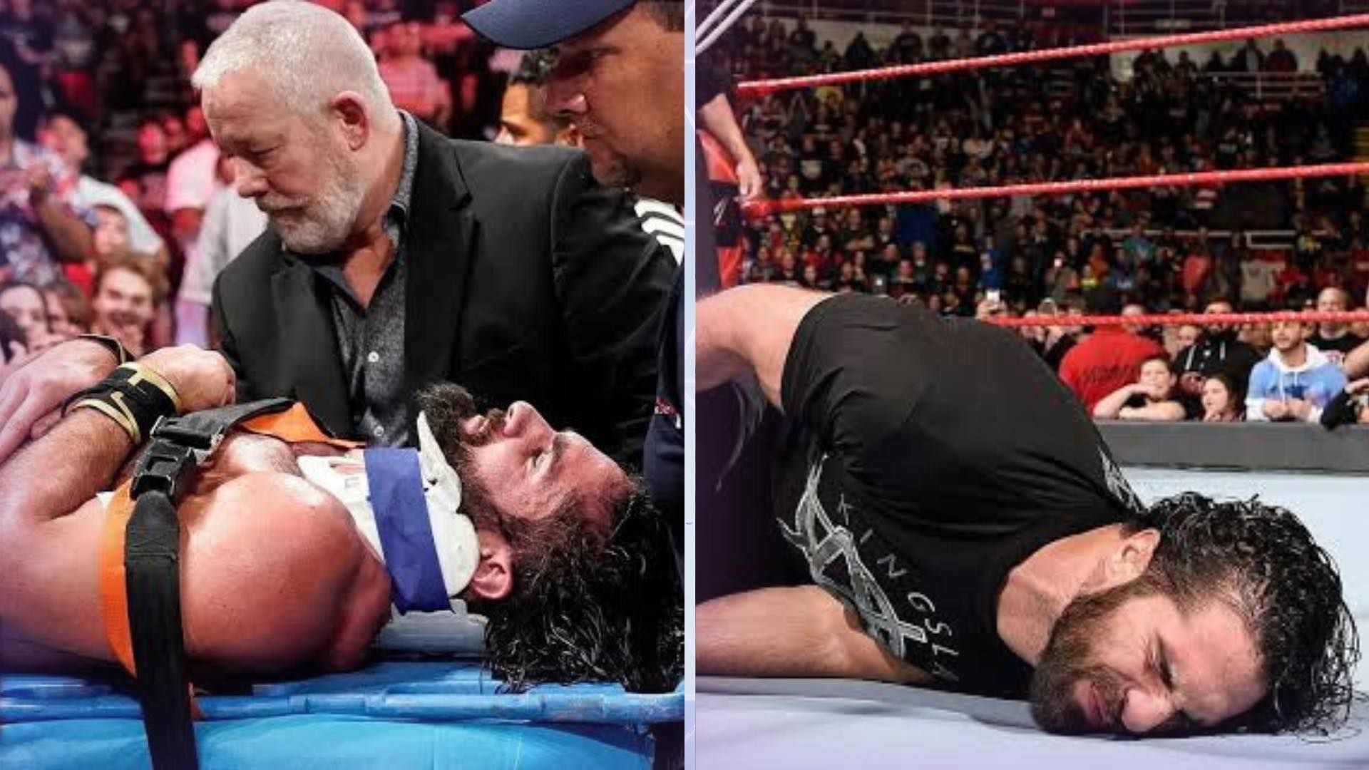 Seth Rollins was not left in the best condition after the attack last week on RAW