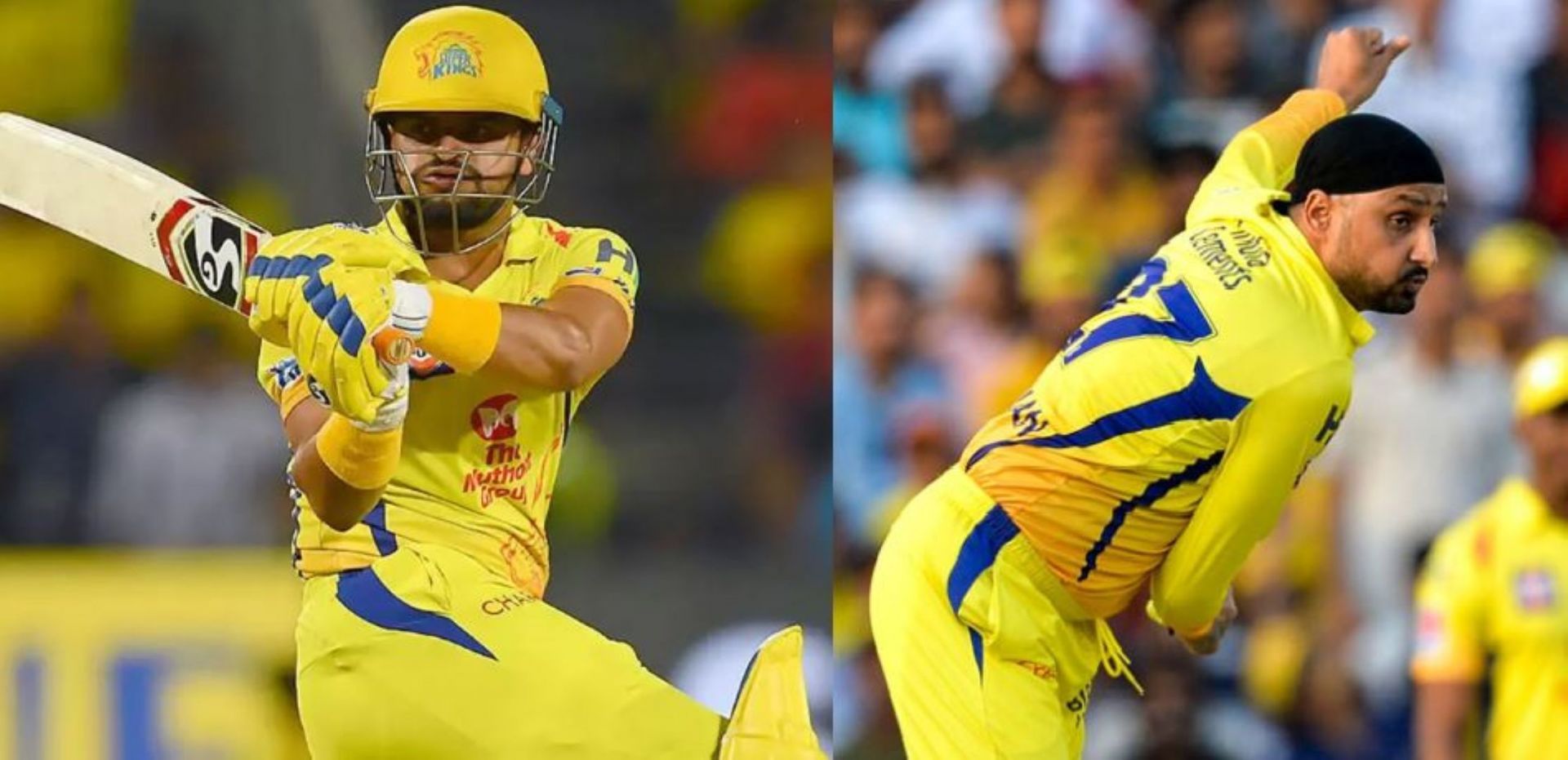 Suresh Raina and Harbhajan SIngh were part of title-winning teams with CSK