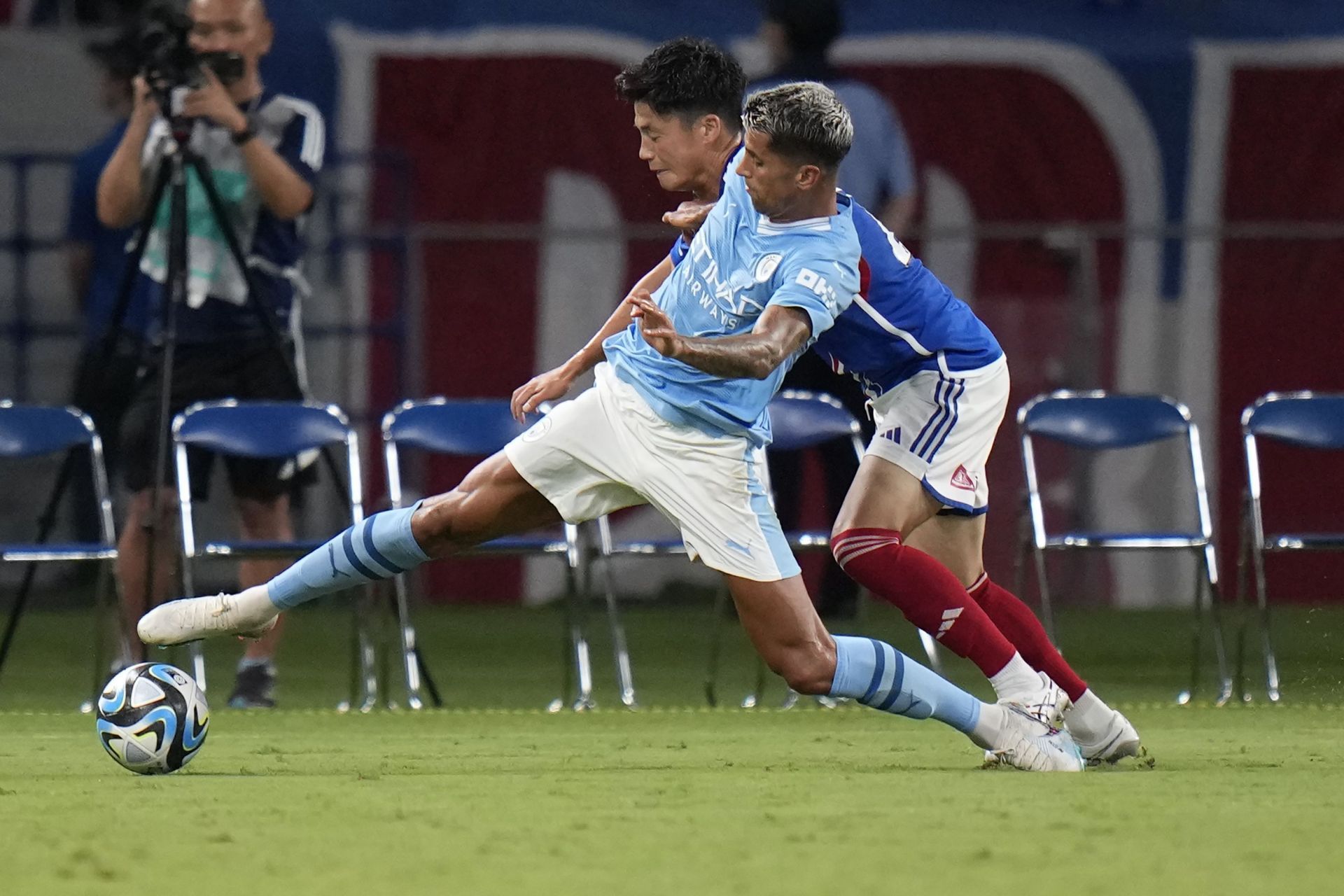 Joao Cancelo has admirers at the Camp Nou.