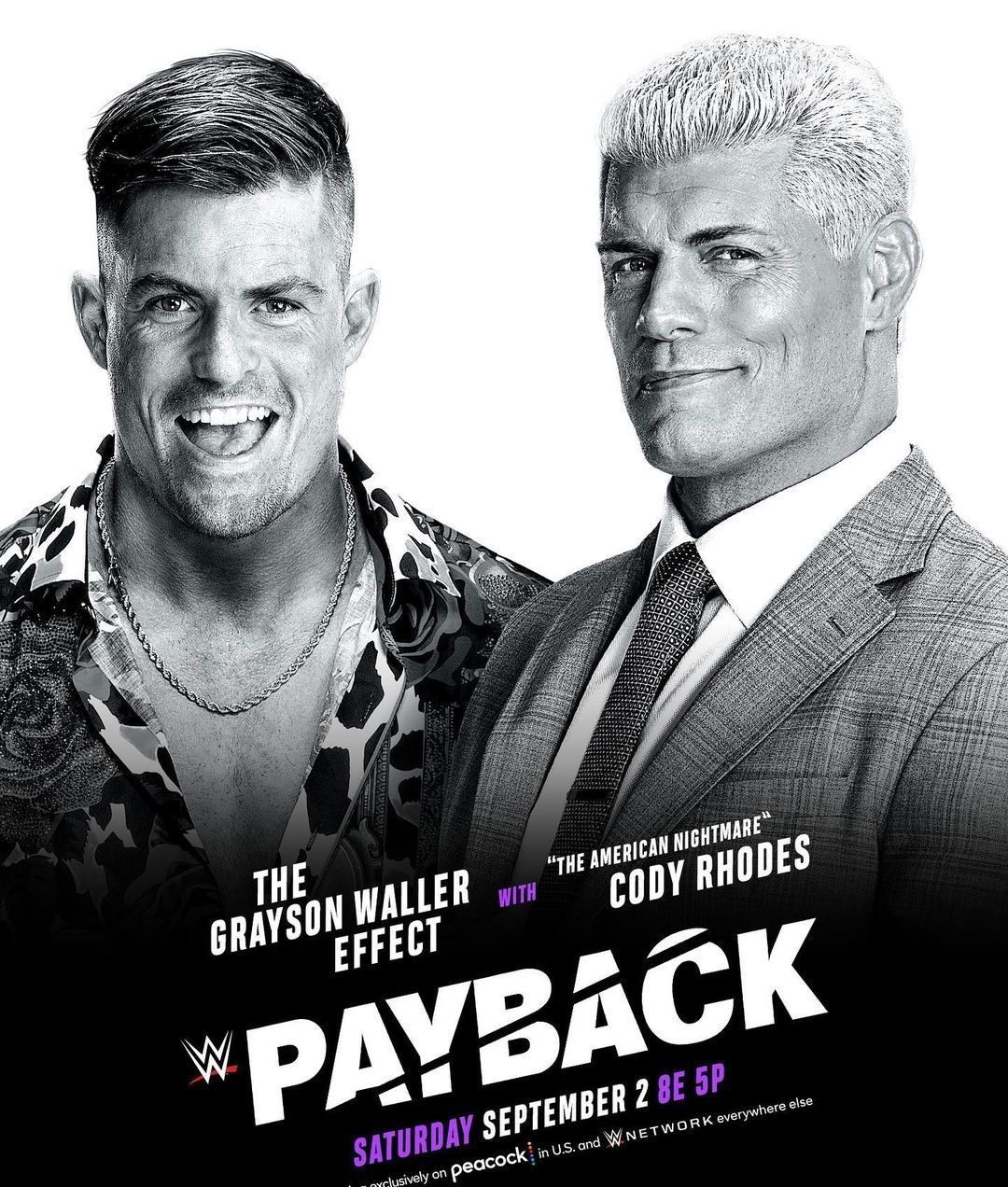 Grayson Waller vs cody Rhodes