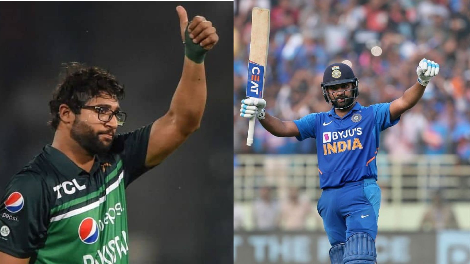 Rohit Sharma and Imam-ul-Haq