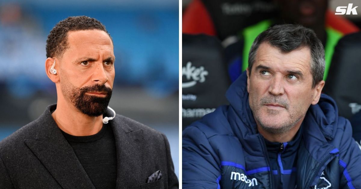 Rio Ferdinand (left), Roy Keane (right)