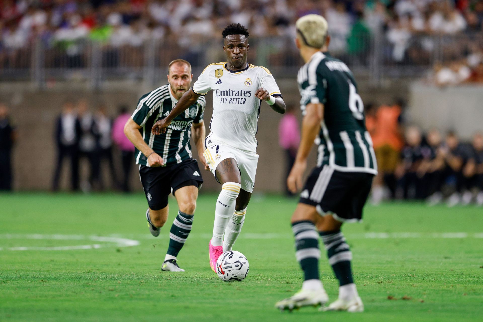 Vinicius Junior is the new No. 7 at the Santiago Bernabeu.