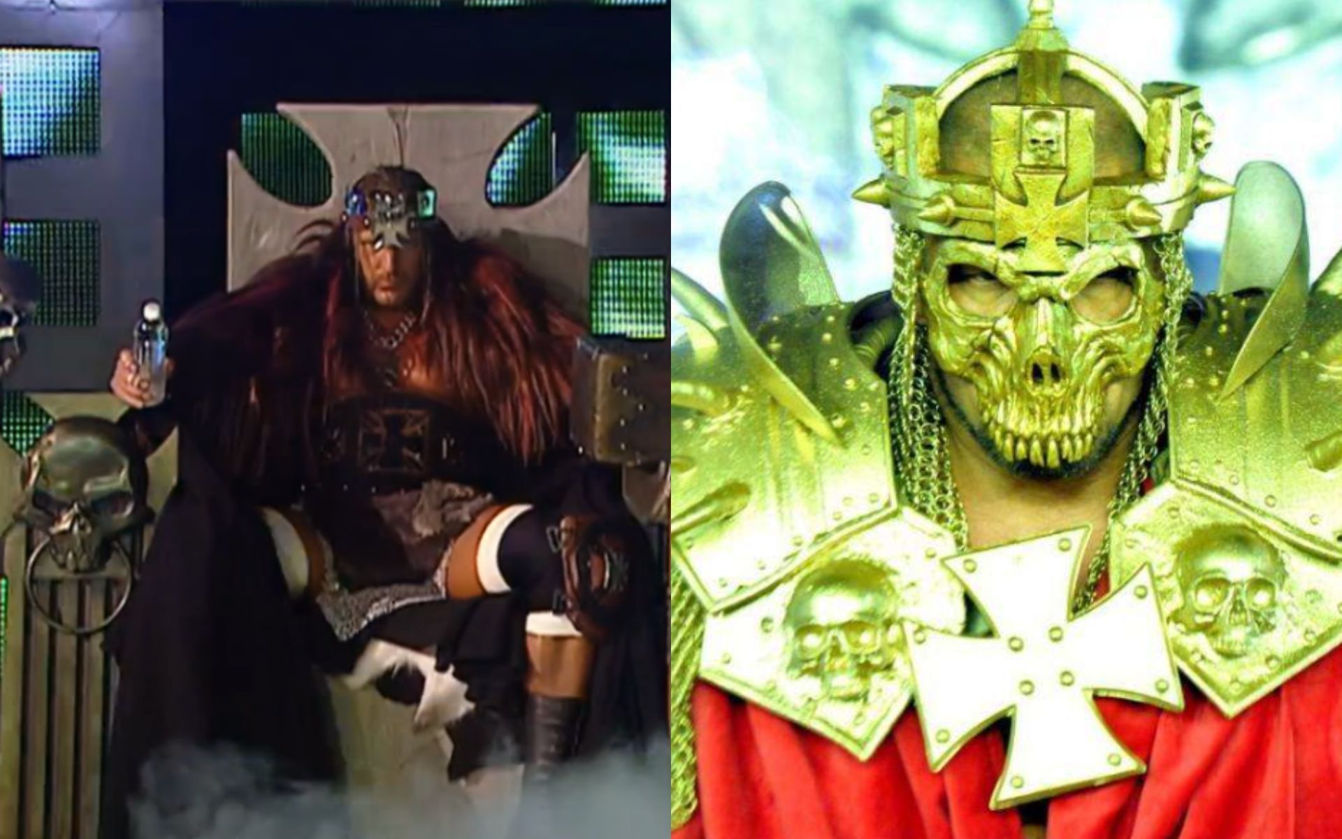 Is current champion ripping off Triple H's WWE gimmick? A side by side ...