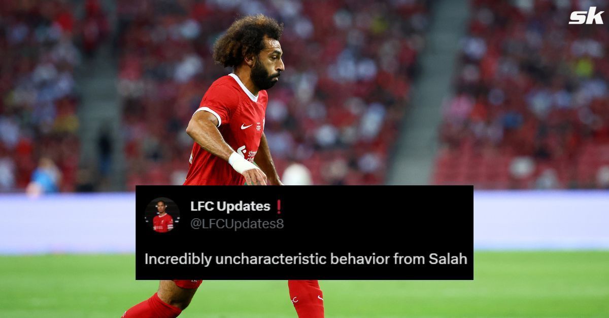 Liverpool superstar Mohamed Salah subbed off against Chelsea
