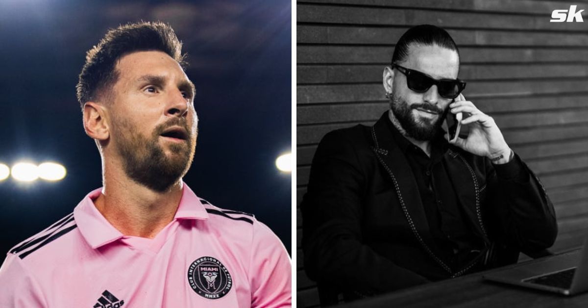 Lionel Messi makes an appearance in Maluma