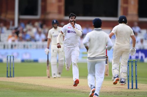 Mohammed Siraj picked up 8 wickets in the Test at Lord's in 2021