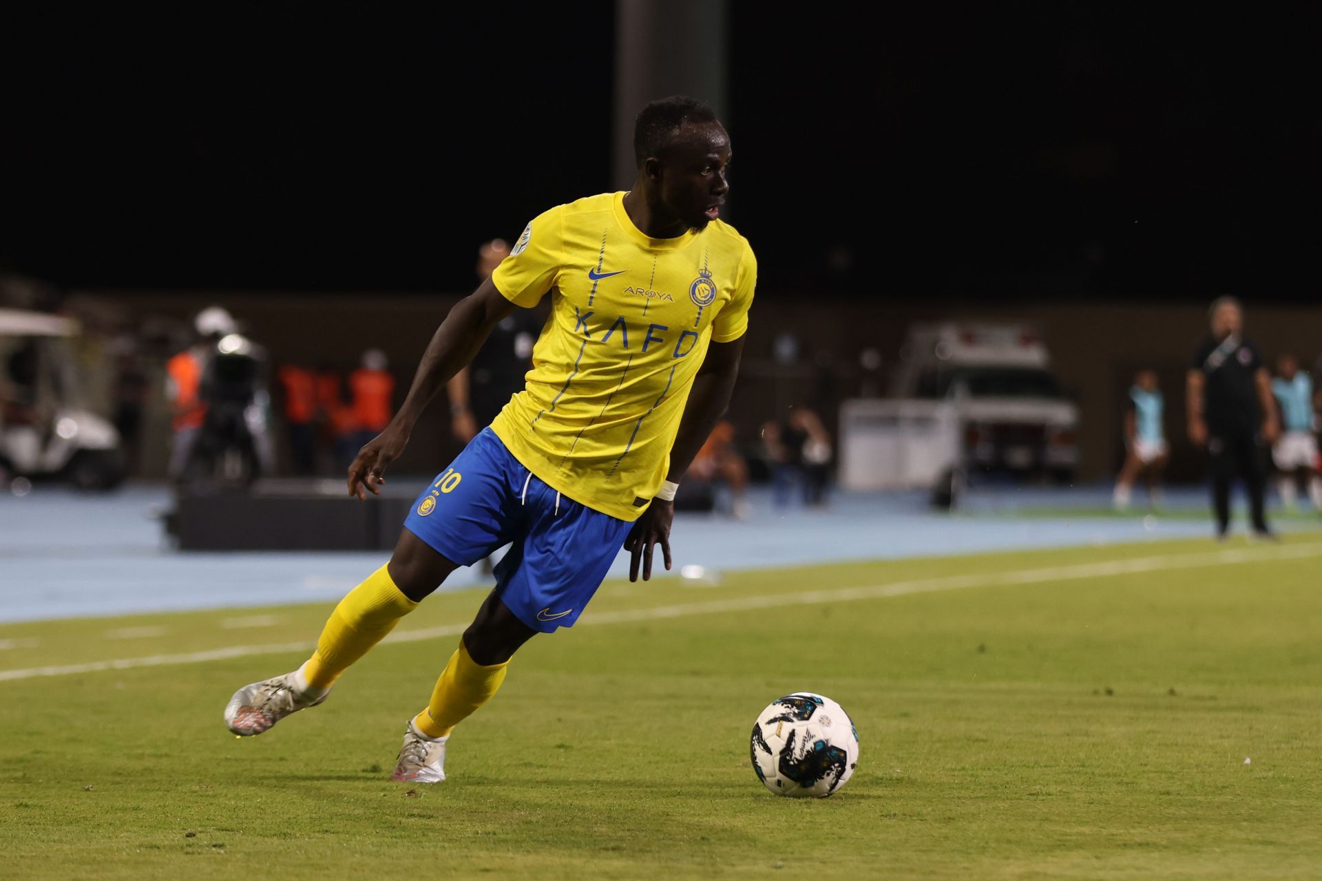 Mane made his Al Nassr debut after completing a move from Bayern Munich.