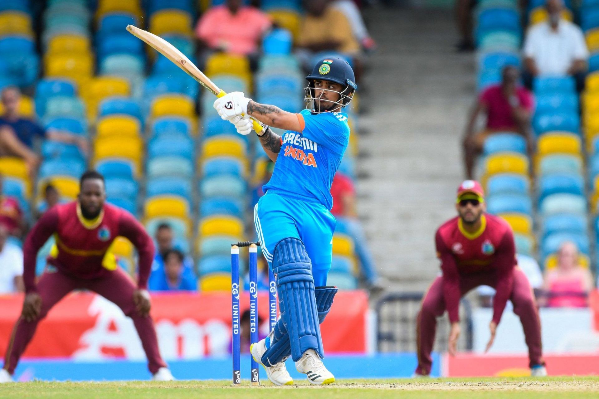 Ishan Kishan opened in all three ODIs against the West Indies. [P/C: Twitter]