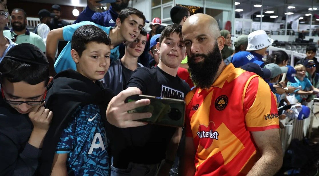 Moeen Ali leads Birmingham Phoenix (Image Courtesy: The Hundred/ECB)