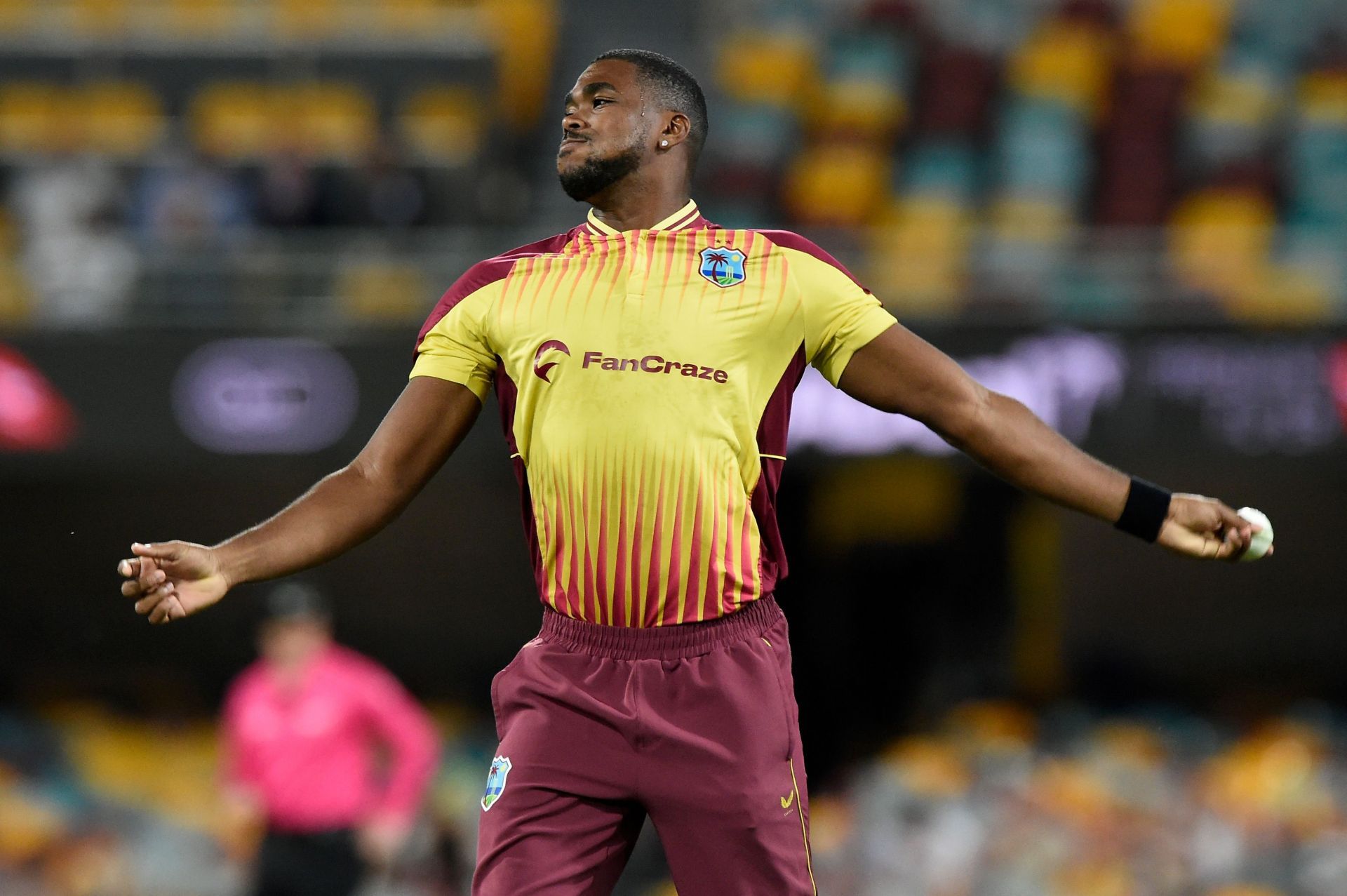 West Indies left-arm pacer Obed McCoy (Pic: Getty Images)