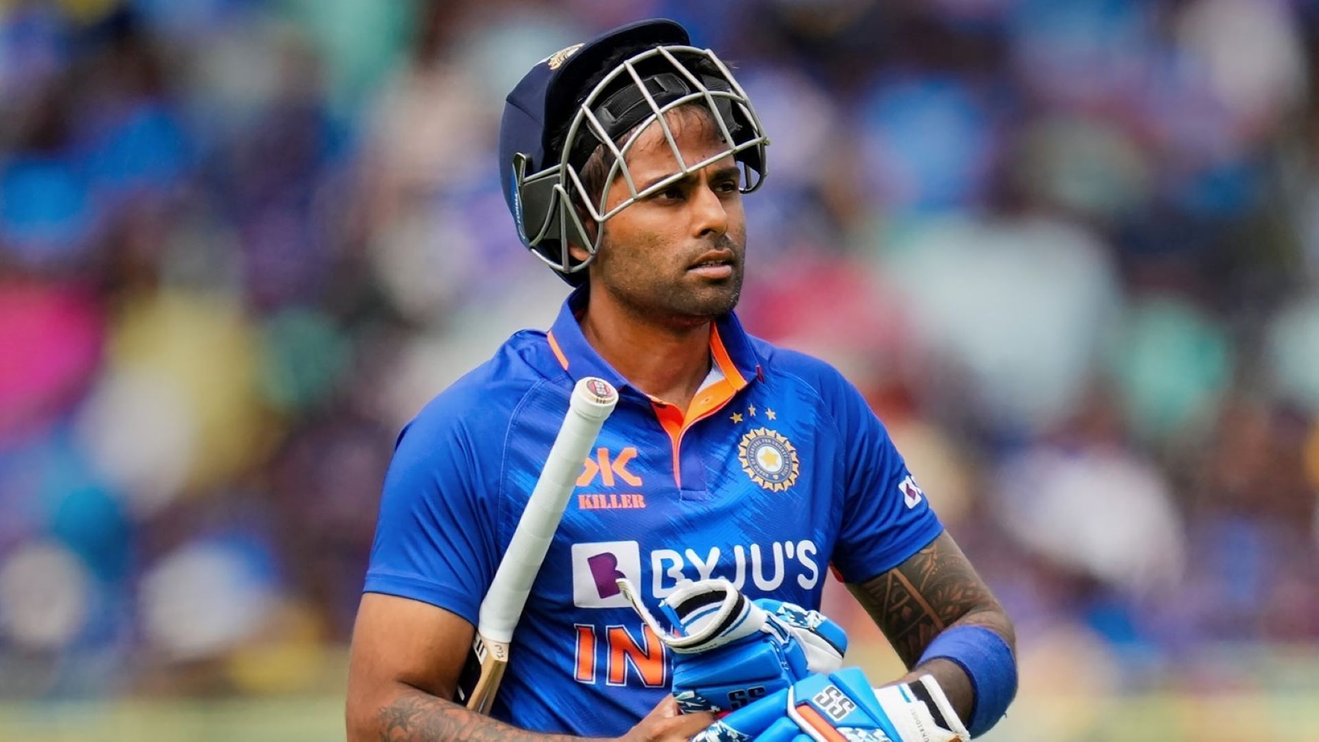 Suryakumar Yadav has batted at almost all positions in the Indian batting order.