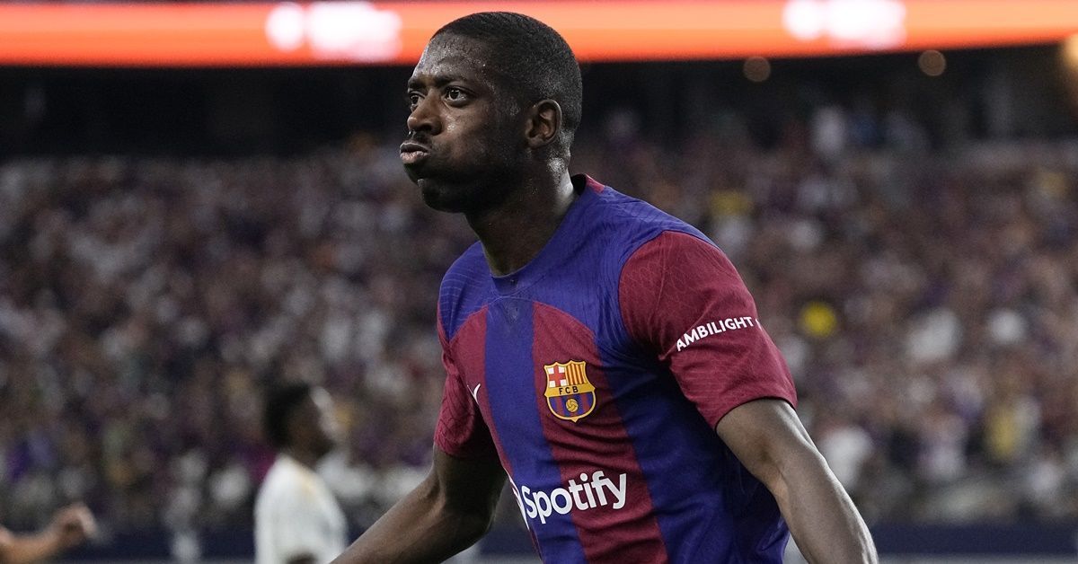 Ousmane Dembele is expected to leave Barcelona this summer.