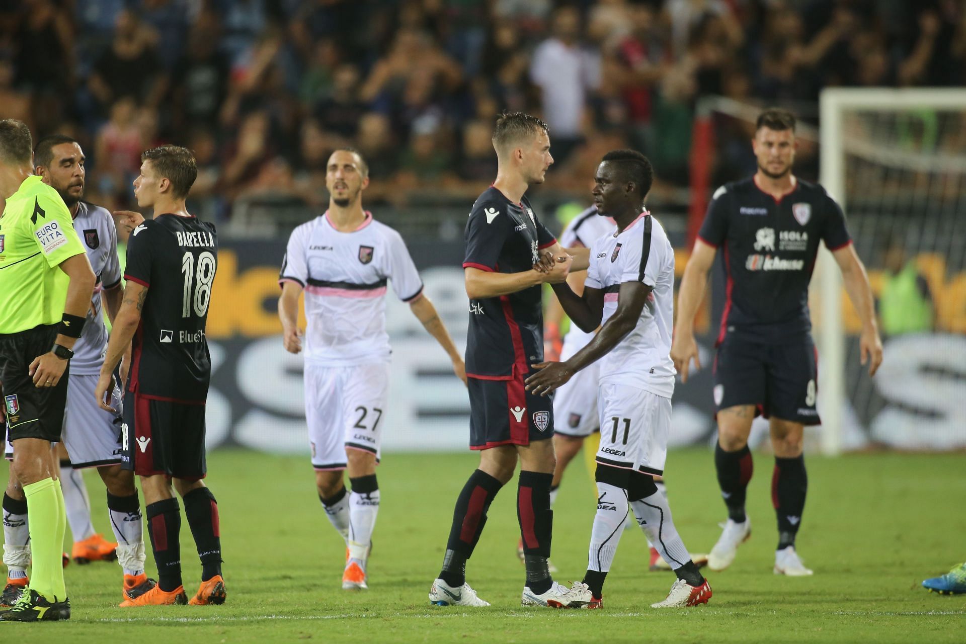 Cagliari are aiming for back-to-back home wins over Palermo