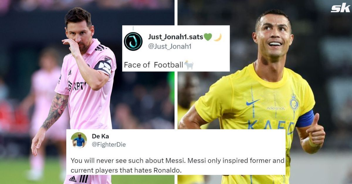 Fans made a Cristiano Ronaldo and Messi claim