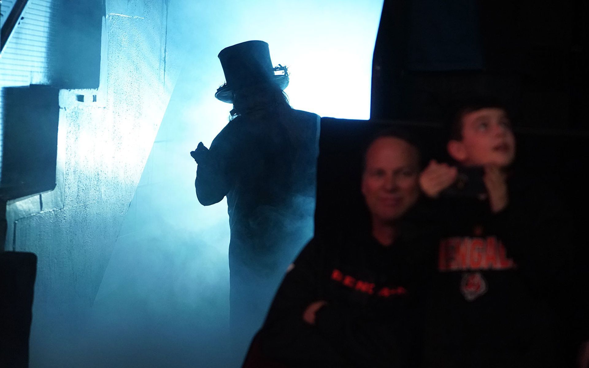 Howdy is still a mysterious masked character in WWE