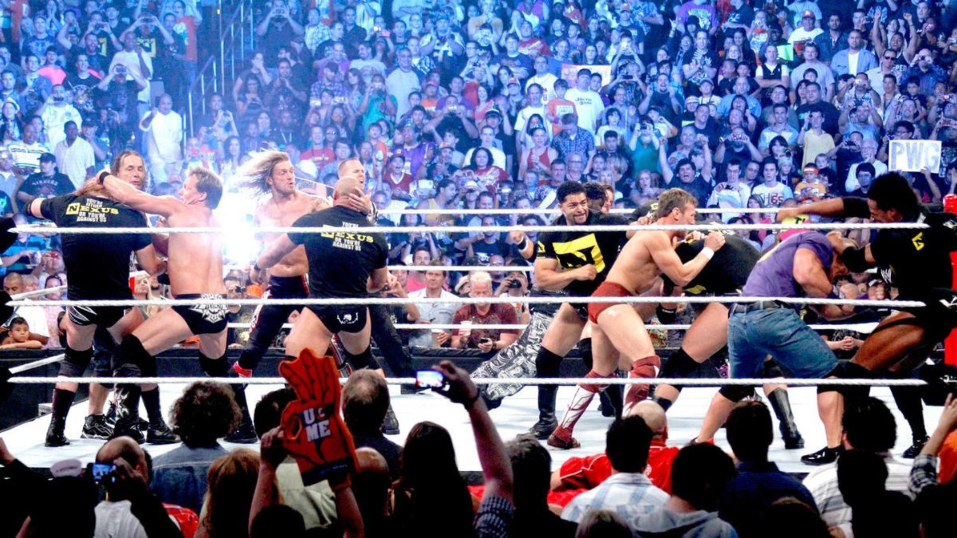 Team WWE vs. Team Nexus finally went head-to-head in 2010