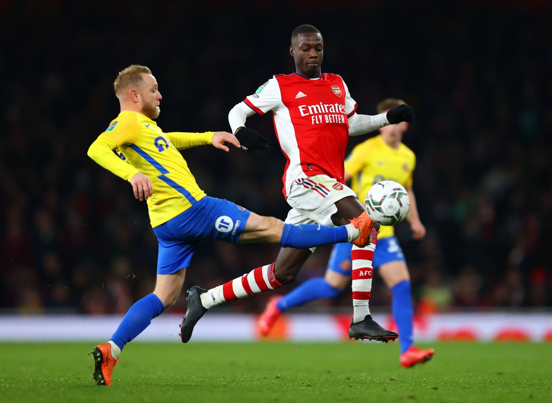 Nicolas Pepe v Sunderland - Carabao Cup Quarter Final