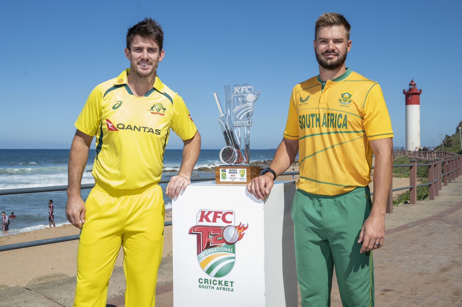 South Africa v Australia -  T20 International: Captains Photoshoot