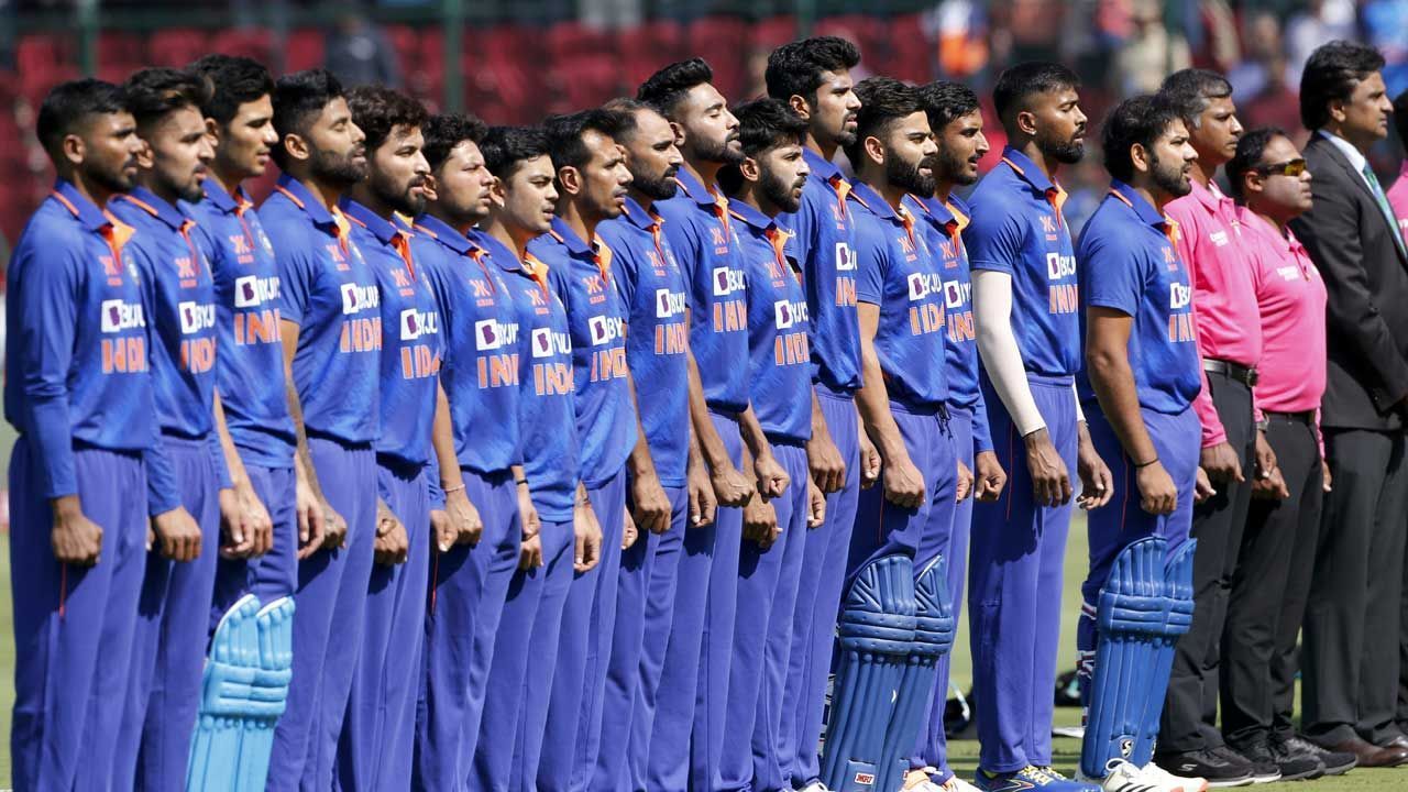 Team India. (Image Credits: Twitter)