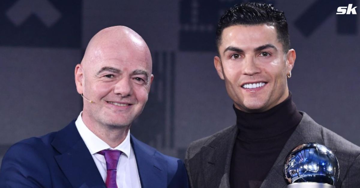 FIFA president praised Cristiano Ronaldo