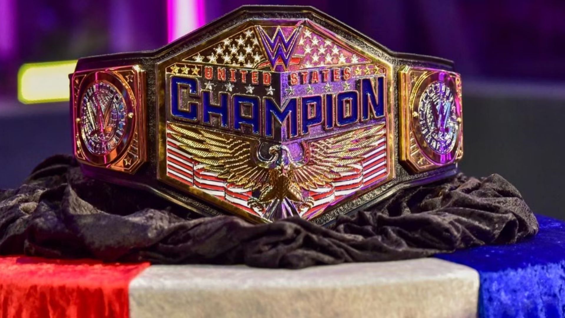 WWE has been using this design of the United States Championship since 2020.