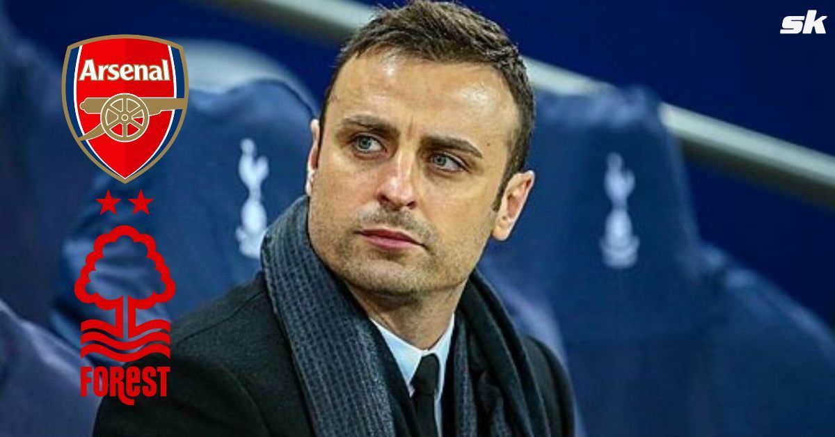 Berbatov backs Arsenal to beat Nottingham Forest.