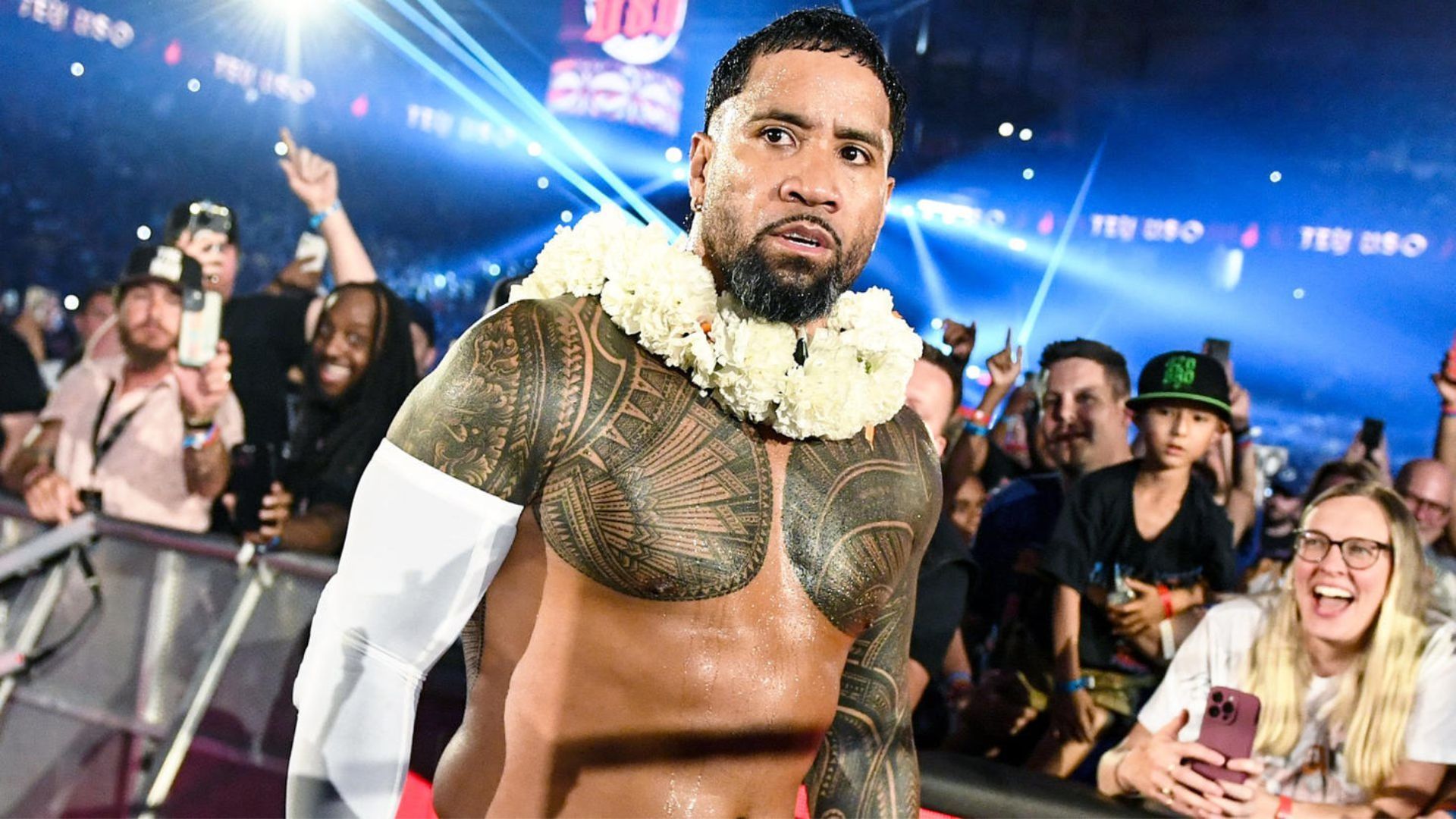 Jey Uso at SummerSlam 2023. Image Credits: wwe.com 