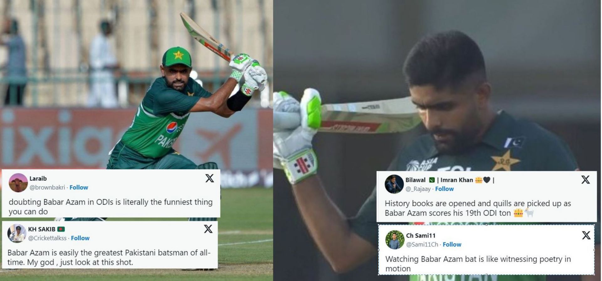 Babar Azam started his Asia Cup campaign in sensational fashion