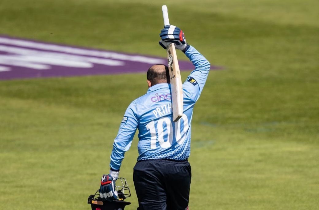 Prithvi Shaw broke several records after his knock vs Somerset [Getty Images]