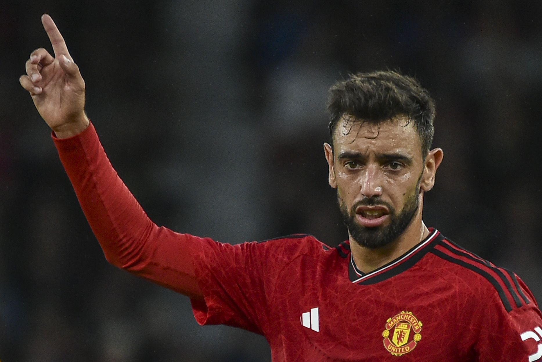 Bruno Fernandes wasn’t in his element against Spurs.