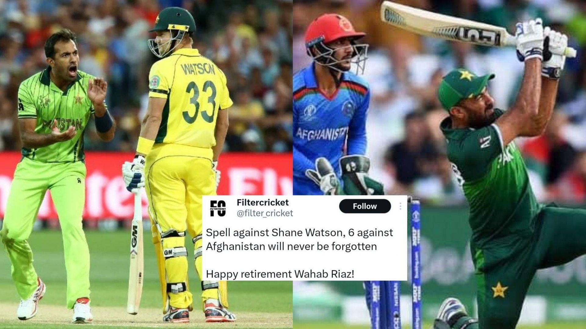 Wahab Riaz has announced retirement from international cricket (Image: Twitter)