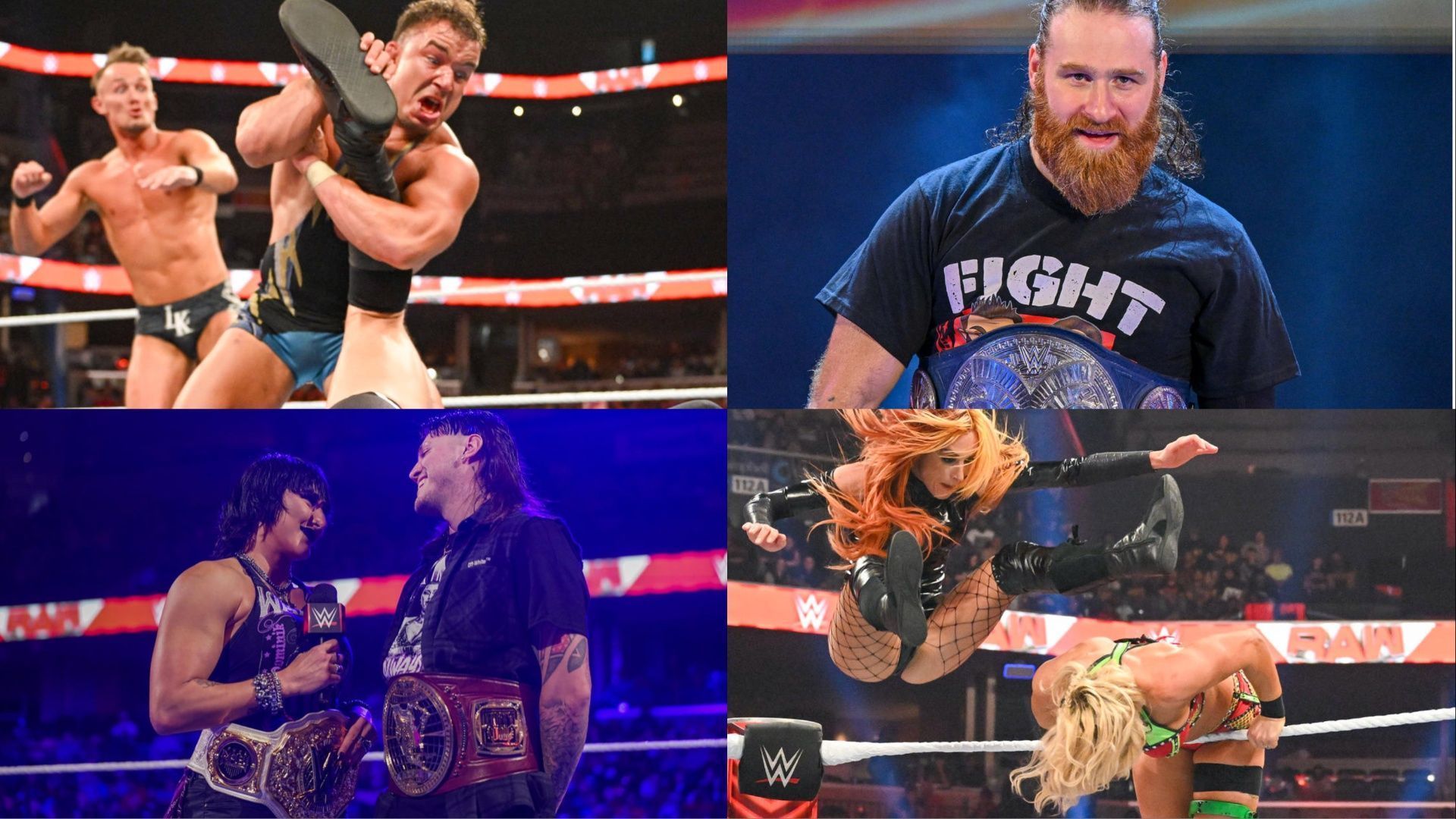 WWE RAW was action-packed from start to finish.