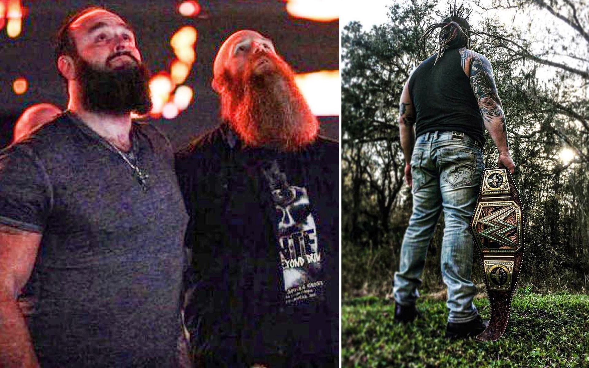 Erick Rowan and Braun Strowman appeared on SmackDown to tribute Wyatt