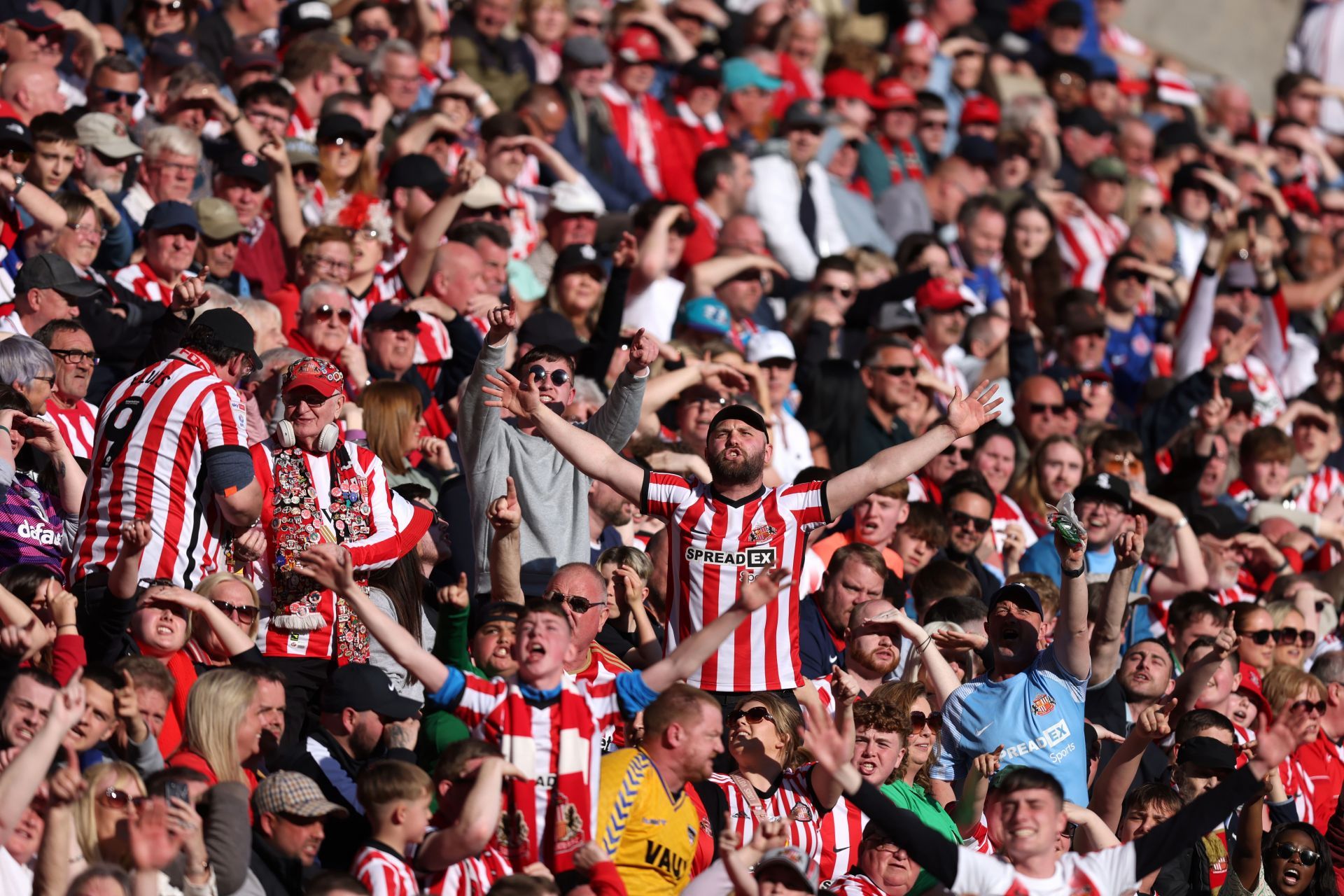 Sunderland v Luton Town: Sky Bet Championship Play-Off Semi-Final First Leg